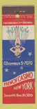 Matchbook Cover - French Casino New York City girlie feature