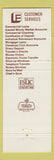 Matchbook Cover - Elgin Federal Financial Center IL Dundee