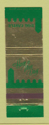 Matchbook Cover - Egg Castle