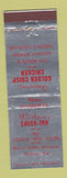 Matchbook Cover - Wertheim's Chick Inn Northfield OH