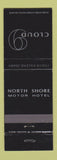 Matchbook Cover - Cloud 9 North Shore Motor Hotel Coeur D'Alene ID
