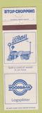 Matchbook Cover - Woodsman Logsplitter Thrust Manufacturing Englewood Colorado