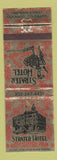 Matchbook Cover - Strater Hotel Durango Colorado girlie