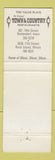 Matchbook Cover - Al Klass Gay Nineties Davenport IA
