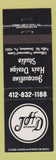 Matchbook Cover - Jacqueline Hair Salon Greensburg PA WEAR