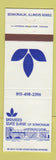 Matchbook Cover - Farmers State Bank of Somonauk IL