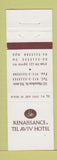 Matchbook Cover - Renaissance Hotel Tel Aviv Israel