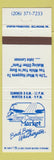 Matchbook Cover - Bay Center Market Birch Bay WA