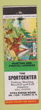 Matchbook Cover - The Sportcenter Sporting Goods Parma OH