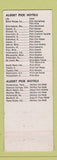 Matchbook Cover - Albert Pick Hotels General Sales Office Chicago IL