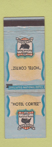 Matchbook Cover - Hotel Cortez El Paso TX WEAR