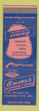 Matchbook Cover - Ancona's Restaurant Italian Kansas City MO