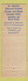 Matchbook Cover - Ancona's Restaurant Italian Kansas City MO