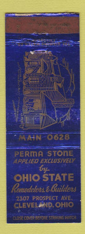 Matchbook Cover - Perma Stone Ohio State Remodelers Cleveland OH WEAR