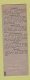 Matchbook Cover - Our House Tavern Farmingdale NJ