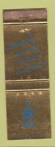 Matchbook Cover - Hill & Griffith Cincinnati OH St Louis Foundry Supply WEAR