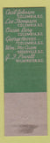 Matchbook Cover - Carolina Paper Company Columbia SC