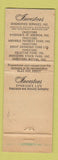 Matchbook Cover - Investors Diversified Service Tom Wick Delano MN WORN