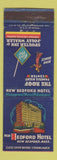 Matchbook Cover - New Bedford Hotel MA