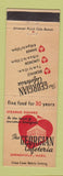 Matchbook Cover - Georgian Cafeteria Springfield MA