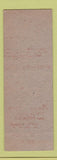 Matchbook Cover - Hotel Lenox Boston MA