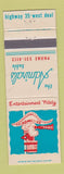 Matchbook Cover - Admiral's Table West Deal