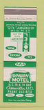 Matchbook Cover - Skyway Motel Asheville NC Hickory