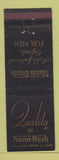 Matchbook Cover - Nunn Bush Men's Shoes New Orleans LA