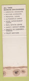 Matchbook Cover - Capital City State Bank Des Moines IA