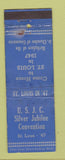 Matchbook Cover - USJC Silver Jubilee St Louis MO 1947 WORN