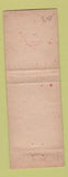 Matchbook Cover - Beynelmilel Kavakcilik Kongresi 1962 Istanbul Turkey WORN