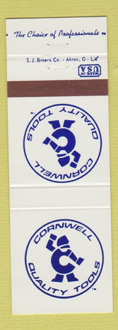 Matchbook Cover - Cornwell Quality Tools