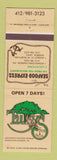 Matchbook Cover - Tully's Pub Grille Sharon PA