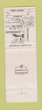 Matchbook Cover - Showboat Inn Greenwich CT