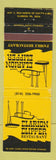 Matchbook Cover - Clarion Clipper Restaurant Clarion PA WEAR