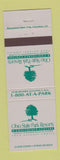 Matchbook Cover - Ohio State Park Resorts