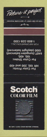 Matchbook Cover - Scotch Color Film