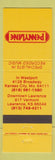Matchbook Cover - Pennylane Kansas City MO Lawrence MO music