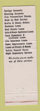 Matchbook Cover - Hastings City Bank Barry County MI