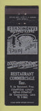 Matchbook Cover - Restaurant Commerciale Levis QC
