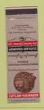 Matchbook Cover - Cutler Hammer Motor Controls Milwaukee WI