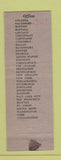 Matchbook Cover - Cutler Hammer Motor Controls Milwaukee WI