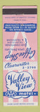 Matchbook Cover - Valley View Motel Cleveland OH
