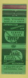 Matchbook Cover - Drake Hotel Courts Nashville Chattanooga TN