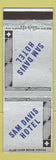 Matchbook Cover - Sam Davis Hotel