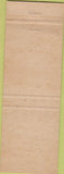 Matchbook Cover - SKF Bearings Navarro Supply Pecos TX CREASE