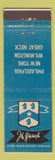 Matchbook Cover - John Wannamaker Philadelphia New York City Wilmington