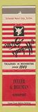 Matchbook Cover - Michaels Stern Men's Clothes Fuller Hillman Kingsport TN