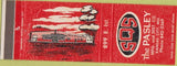 Matchbook Cover - SQS The Pasley Kansas City MO gas oil
