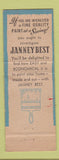 Matchbook Cover - Hewitt Hardware MN Janney Best Paint